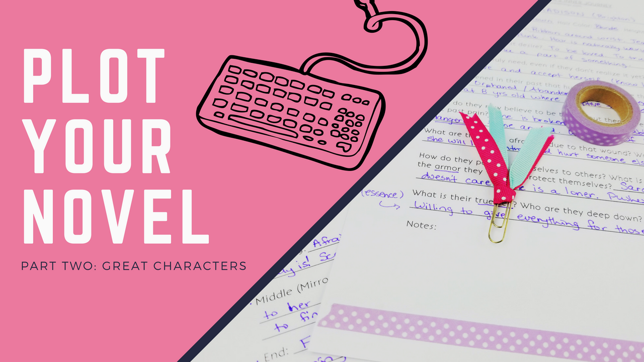 How To Plot Your Novel, Part Two: Writing Great Characters