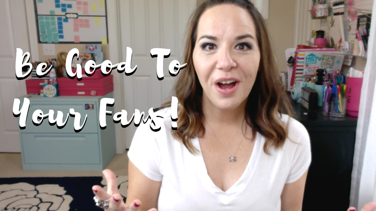 Why Writers Should Be Good To Their Fans
