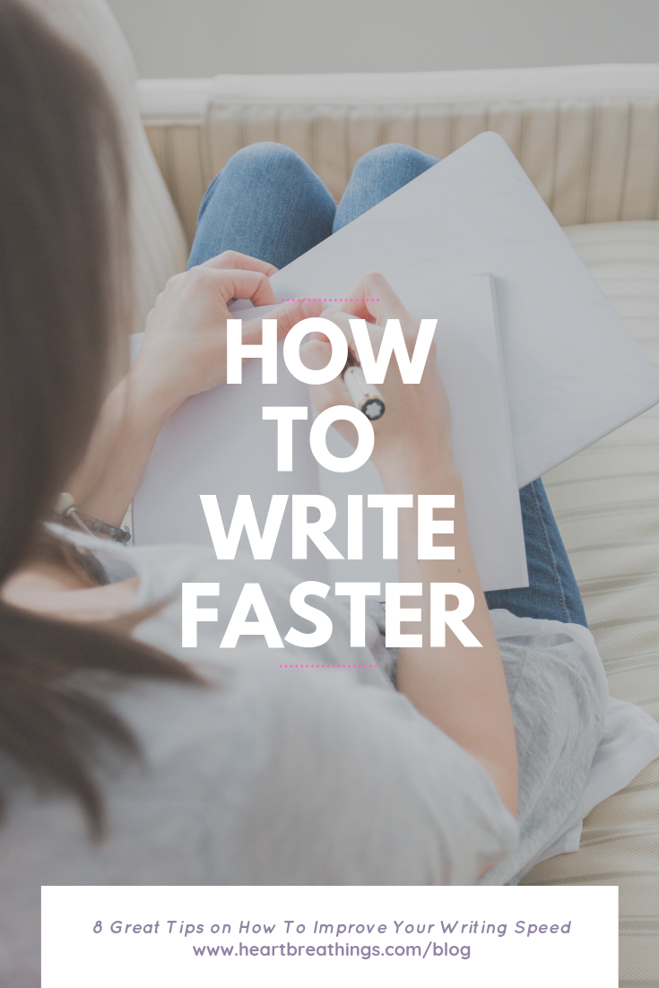 How To Write Faster Heart Breathings How To Write Faster
