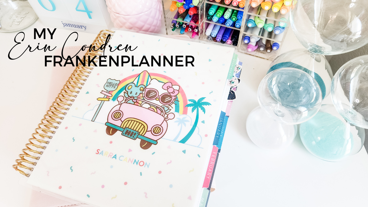 My 2023 Erin Condren Frankenplanner