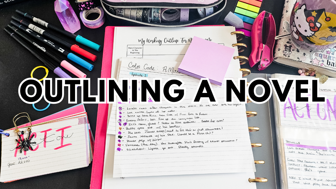 How To Outline Your Novel For NaNoWriMo 📝